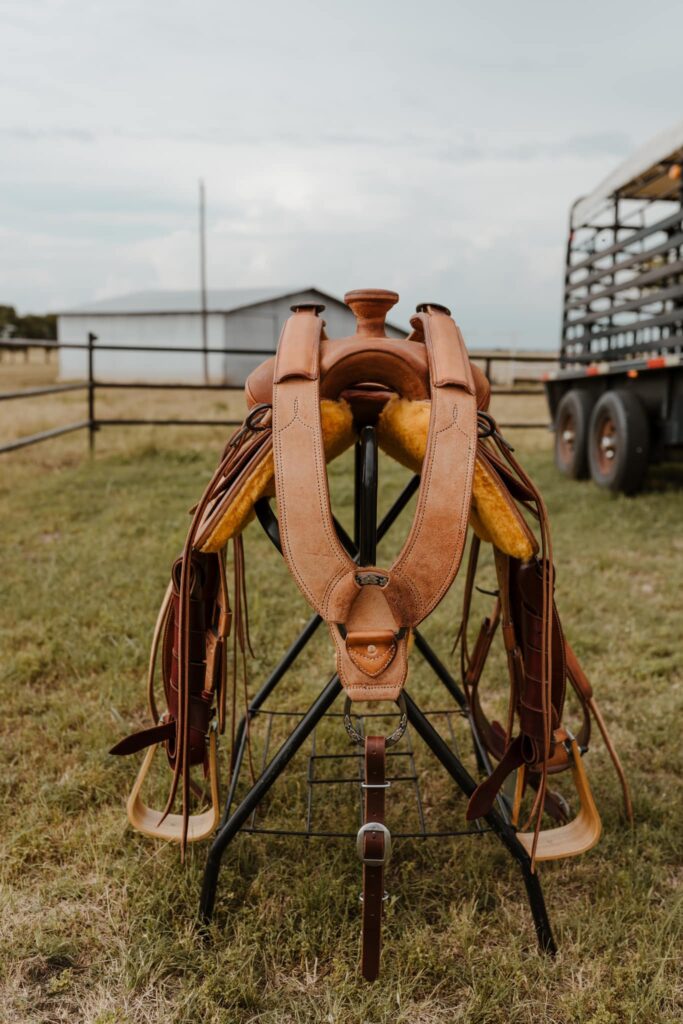 Jake Schmidt Customs Saddle Sets Crawford, Texas